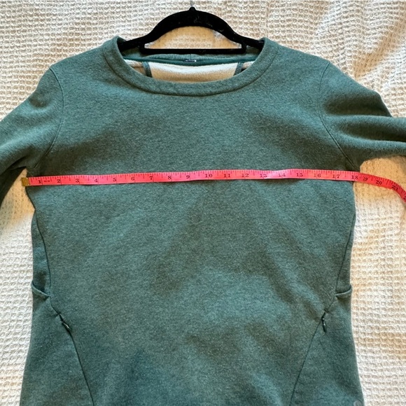 Lululemon & Go Endeavor Long Sleeve sweatshirt in Deep Green size 6 women’s - Picture 6 of 12